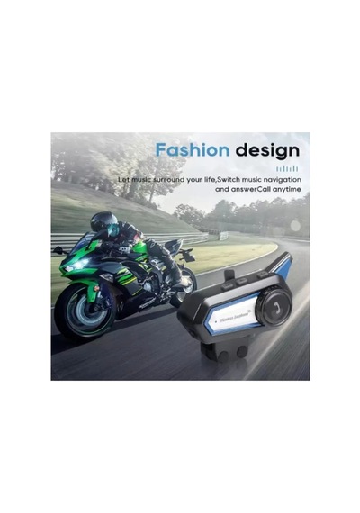 Bt31 Kask Kulaklık Bluetooth 5. 0 Motosiklet Interkom Su Geçirmez Kablosuz Kulaklık