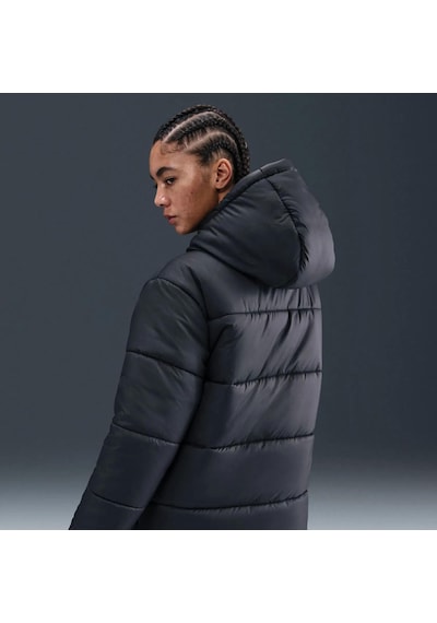 Nike Therma-fıt Synthetic Classic Parka Kadın Mont Hv4912-010 Siyah
