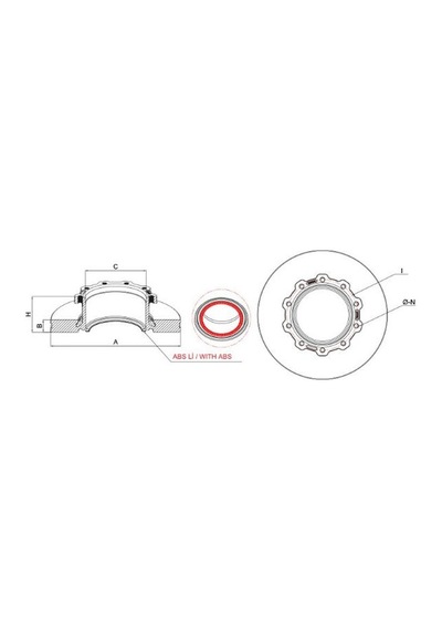 Fren Dıskı Ford Cargo 1840 Abs Lı Dc462a315a 2023