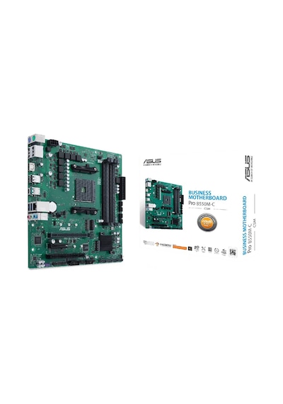 Asus Pro B550M-C/CSM AMD B550 4600 MHz (OC) DDR4 Soket AM4 mATX Anakart