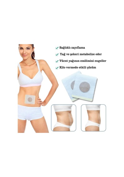 Slim Patch Göbek Bandı 30 Adet Bandı Iştah Kesici