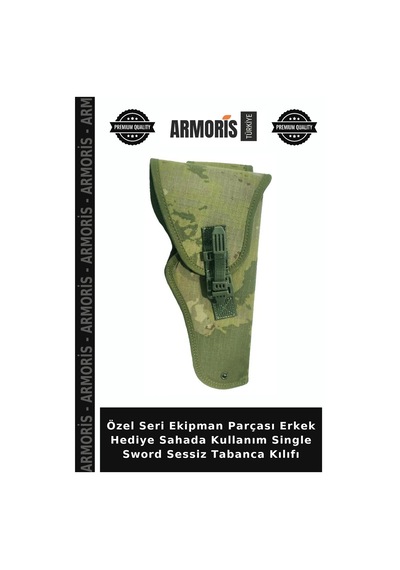 Özel Seri Ekipman Parçası Erkek Hediye Sahada Kullanım Single Sword Sessiz Tabanca Kılıfı