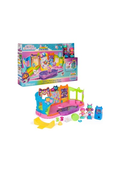 69755 Sun-spm-figür Oyun Set Gabby S Dollhouse Çatı Katı Paten Partisi Belirtilmemiş