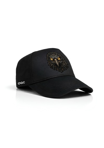 Ogc Kartal Unisex Şapka Siyah