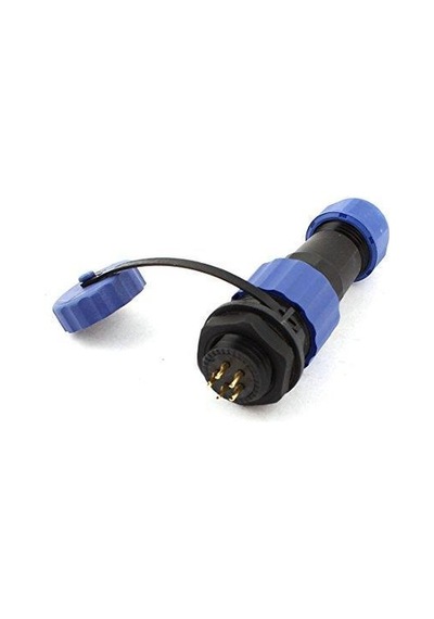 Sd16 5 Pin 16Mm Su Geçirmez Konnektör Takımı - Panel Tipi