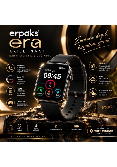 Erpaks Era Akıllı Saat (İthalatçı Garantili)