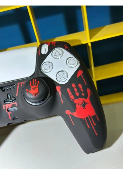 Ps5 Dualsense Kol Silikon Kılıf + Analog Koruyucu Darbe Koruması Clk9103