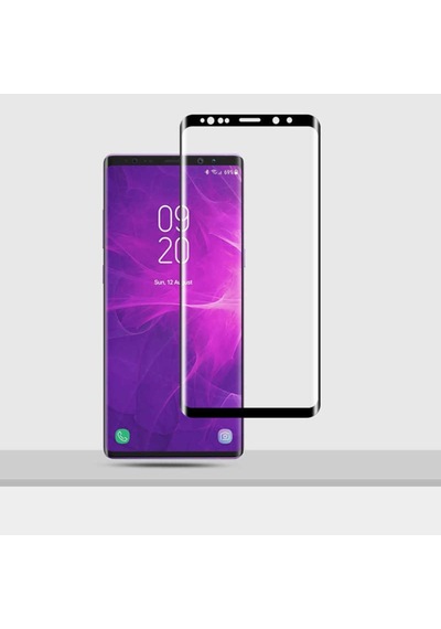 Samsung Galaxy Uyumlu Note 8 Nano Pet Full Ekran Koruyucu Siyah