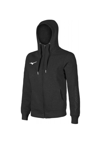 Mizuno Sweat Fermuarlı Kapüşonlu Erkek Sweatshirt Siyah Çok Renkli