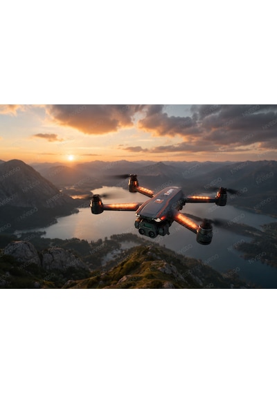 Nvg R22 Ultra Drone Hd Kamera Çift Kameralı Drone Fırçasız Motor Optik Akış Sabitleme Uzaktan Kumandalı Drone