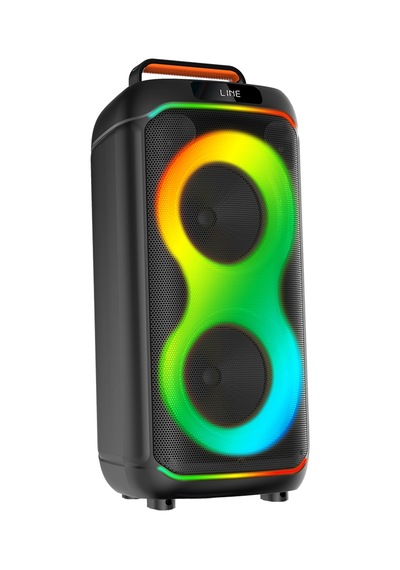 Gd-2823 Dijital Led Göstergeli Fm Radyolu Mikrofonlu Rgb Tws Çift 8 İnç Stereo Bass Kablosuz Karaoke Hoparlör