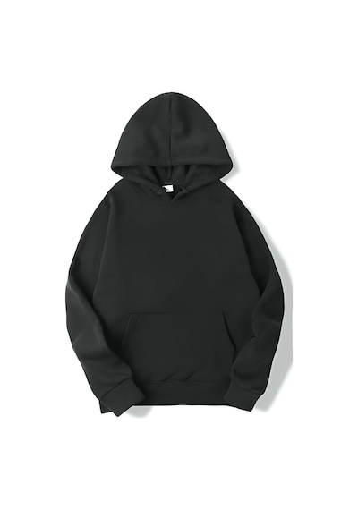 Brz Collection Unisex Oversize Basic Sweatshirt Hoodie Antrasit-antrasit Antrasit