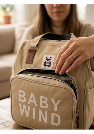 Mygeppetobag Bebek Bakım Çantası Bej