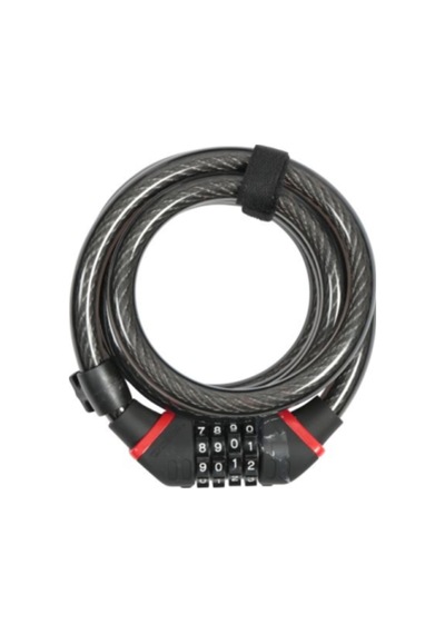 Zefal K-traz C9 Şifreli 15mm Bisiklet Kilidi Siyah