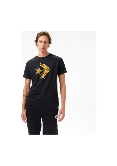 Converse Baskılı Erkek Siyah T-shirtcvm5t180
