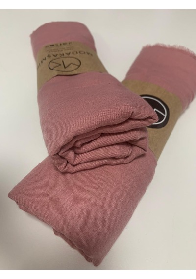 Modakaşmir Neo Pamuk Şal Pembe Renk Açık Pembe