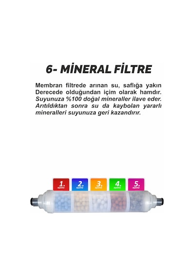 Açık Kasa Su Arıtma Cihazları İle Uyumlu10 Aşamalı Filtre Seti