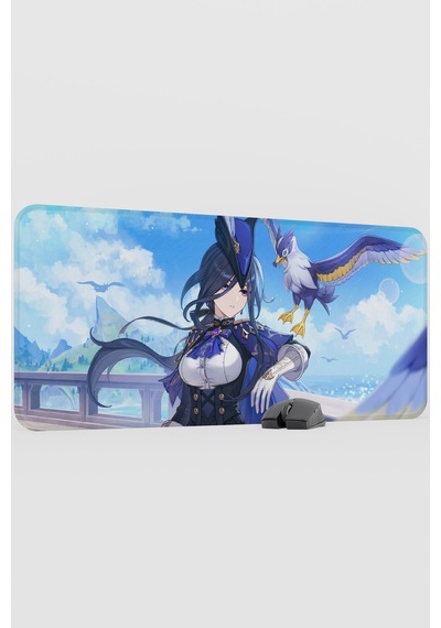 Clorinde Genshin Impact Anime Gacha V5 - 90x40 Xxl Gaming Mouse Pad Fare Altlığı