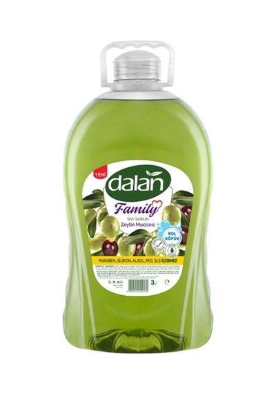 Family Sıvı Sabun Zeytin Mucizesi 2 X 3000 Ml