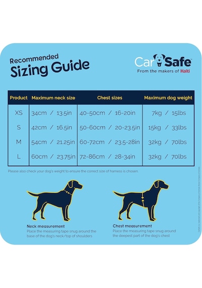 Company Of Animals Carsafe Çarpışma Testli Köpek Harness Göğüs Tasması, Medium Mavi Genel
