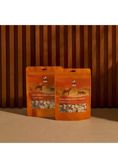 Freeze Dried Hindi Göğüs Köpek Ödül Maması%100 Doğal, Glutensiz 30 Gr Dog Treat