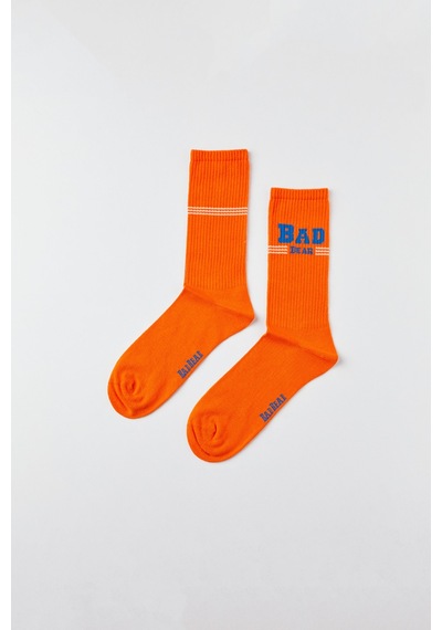 Bad Bear Saturn Turuncu Unisex Çorap Turuncu