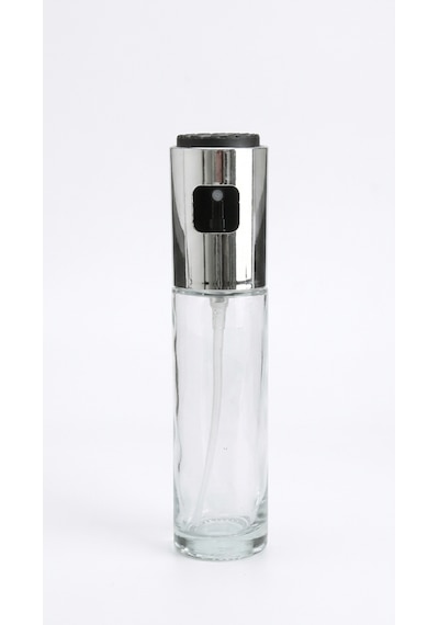 100 Ml Premium Cam Sprey Yağdanlık, Püskürtmeli Airfryer Yağlık-gümüş Çok Renkli