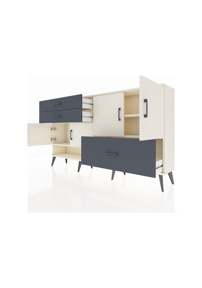 Arges Konsol 3 Raflı 3 Çekmeceli 4 Kapaklı 176x30x99 Aytaşı-aytaş Aytaşı-aytaşı/antrasit Arges Konsol 3 Raflı 3 Çekmeceli 4 Kapaklı 176x30x99 Aytaşı-aytaş Aytaşı-aytaşı/antrasit