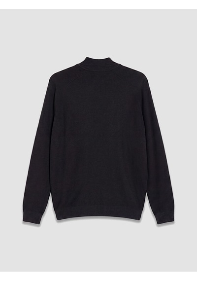 LC Waikiki Lc Waıkıkı Lacivert Regular Fit Dik Yaka Erkek Triko Hırka