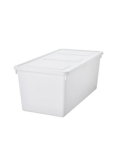 Ikea Sockerbıt Kapaklı Kutu, Beyaz, 38x76x30 Cm