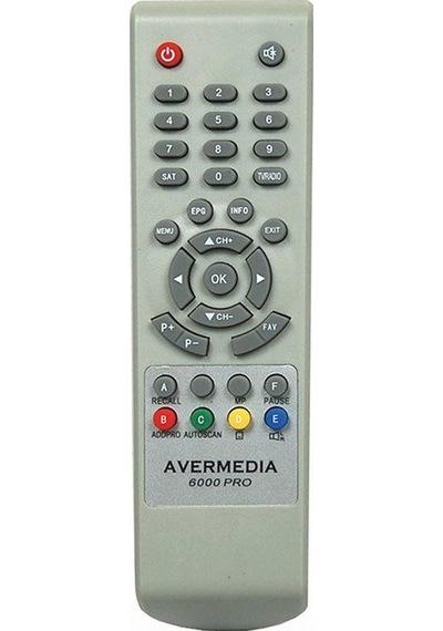 Avermedia 6000 Uydu Alıcı Kumandası 10850