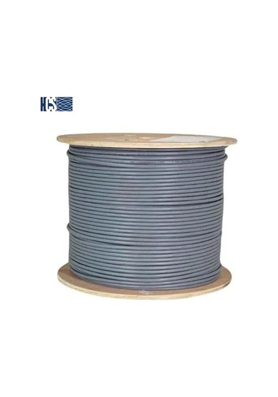 Hcs 500metre H06-00402-dp0-fv0000 Cat6 Lsoh Utp Kablo Gri