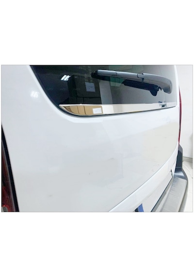 Peugeot Rifter Paslanmaz Krom Arka Cam Alt Çıtası 2019 Üzeri