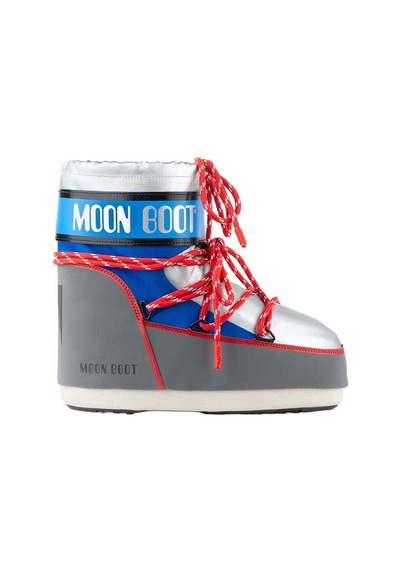 Hf04 Silver Blue Red Bot Kadın 80d1409650 Moon Boot Icon Low Space Racing Çok Renkli