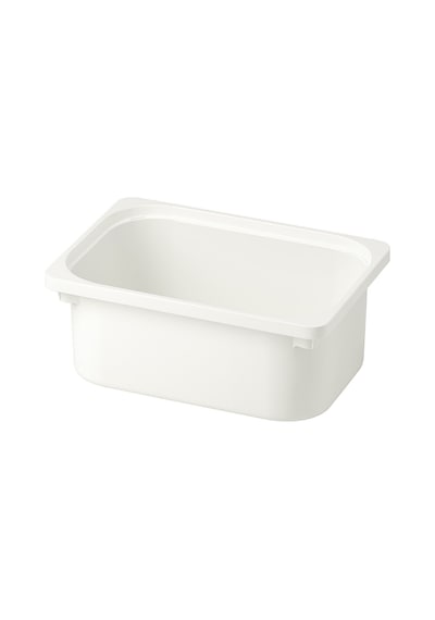 Ikea Beyaz Dayanıklı Saklama Kutusu 42x30x10 Cm Oyuncak Düzenleyici Çocuk Odası