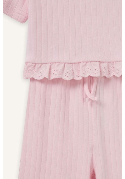 Defacto 2li Takım Kız Bebek H2664a526sppn670 Pembe-pn670