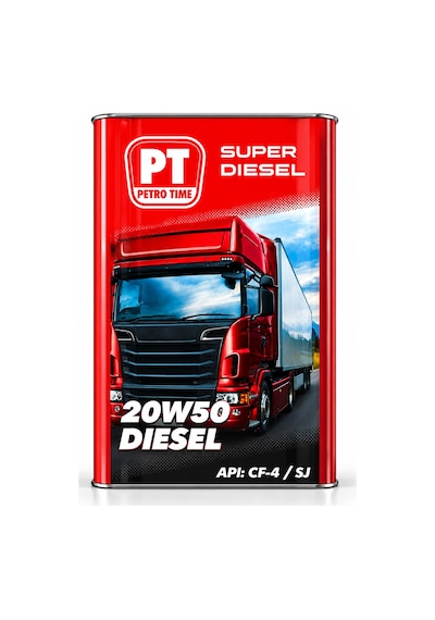 Petro Time Turbo 20W-50 Motor Yağı 16 L