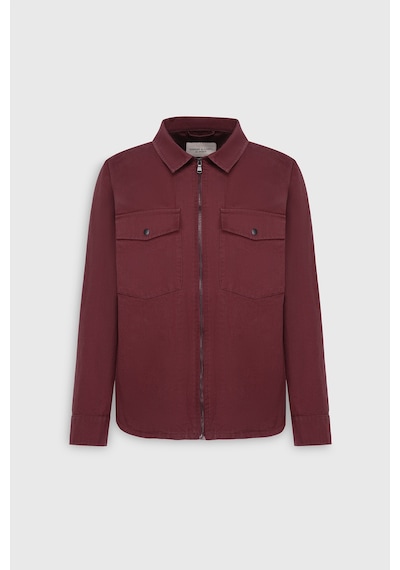 Ac&Co / Altınyıldız Classics Erkek Bordo Standart Fit Normal Kesim Pamuklu Yan Cep Gömlek Ceket Bordo Ac&Co / Altınyıldız Classics Erkek Bordo Standart Fit Normal Kesim Pamuklu Yan Cep Gömlek Ceket Bordo