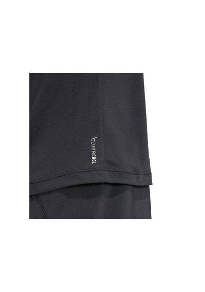 Adidas Running Essentials Erkek Siyah Yuvarlak Yaka Atlet