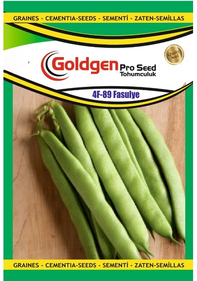 Goldgen 4f-89 Fasulye Tohumu 1 Paket