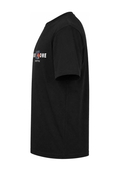 Trender For One Baskı Siyah Erkek Çocuk T-shirt 8032
