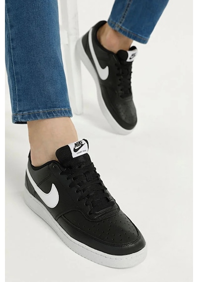 Nike Court Vısıon Lo Nn Erkek Sneaker Siyah Siyah