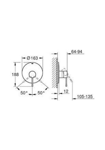 Grohe Essence Duş Bataryası 19286Al1