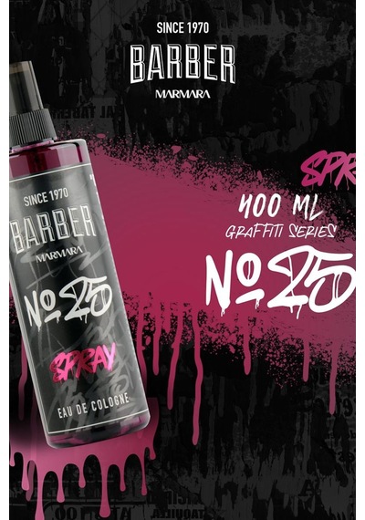 Barber Marmara Barber Marmara No.25 Edc Sprey Kolonya 400 Ml