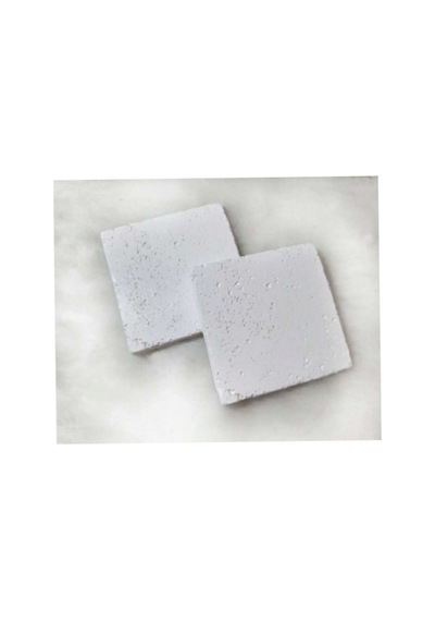El Yapımı Dekoratif Beton Bardak Altlığı,beyaz Beton Bardak Altlığı 2 Li Set. Diğer
