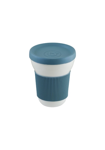 Bonna Experience Softline Silikon Kapaklı Porselen 350cc Mug