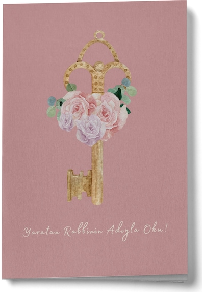 Yaratan Rabbinin Adıyla Oku Mini Defter Çok Renkli