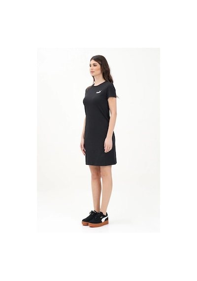 Puma Ess No. 1 Logo Slim Dress Kadın Elbise Siyah