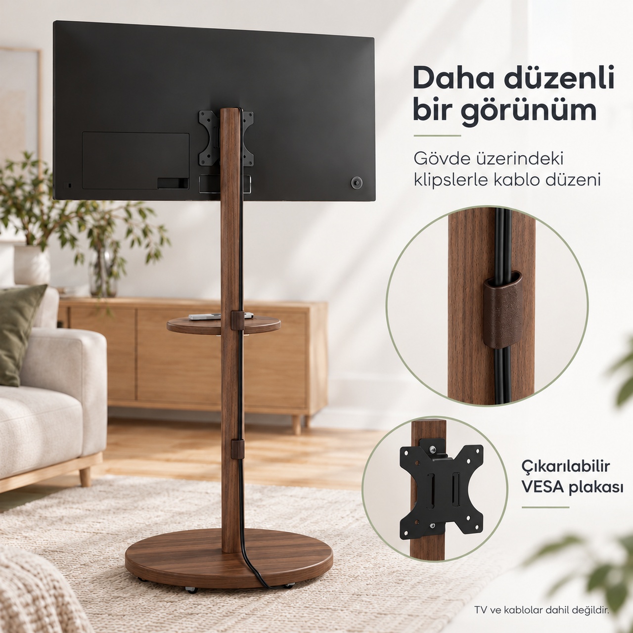 Npo Std3811 17 37" Ahşap Kayın Tekerlekli Raflı Dikey/yatay Açı Ayarlı Mobil Monitör Ve Tv Standı Diğer Npo Std3811 17 37" Ahşap Kayın Tekerlekli Raflı Dikey/yatay Açı Ayarlı Mobil Monitör Ve Tv Standı Diğer