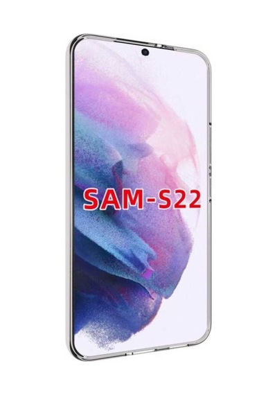 Galaxy S22 Kılıf Zore Şeffaf Ince Ve Esnek Süper Silikon Kılıf Renksiz